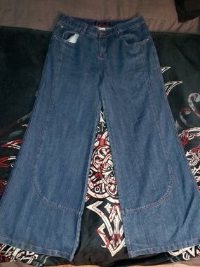 Kik Girl Skater Jeans size 13 Wide Leg Skater Kikgirl